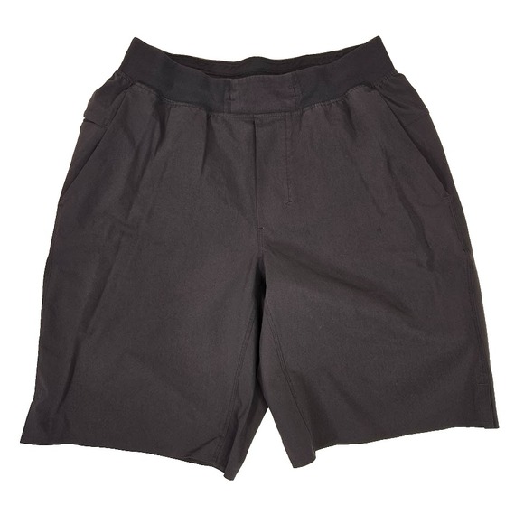 Lululemon T.H.E. Short LTT 9" Athletic Pull-On Men's Size SMALL Black‎ LM7A94S - Picture 1 of 9